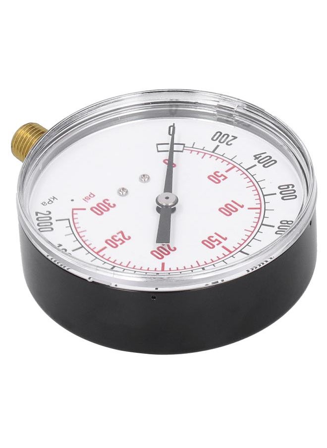 Thoraya 0‑2000kpa 0‑300psi Double Scale Vacuum Manometer Mini Dial Pressure Gauge Measurement Tool  - Image 5