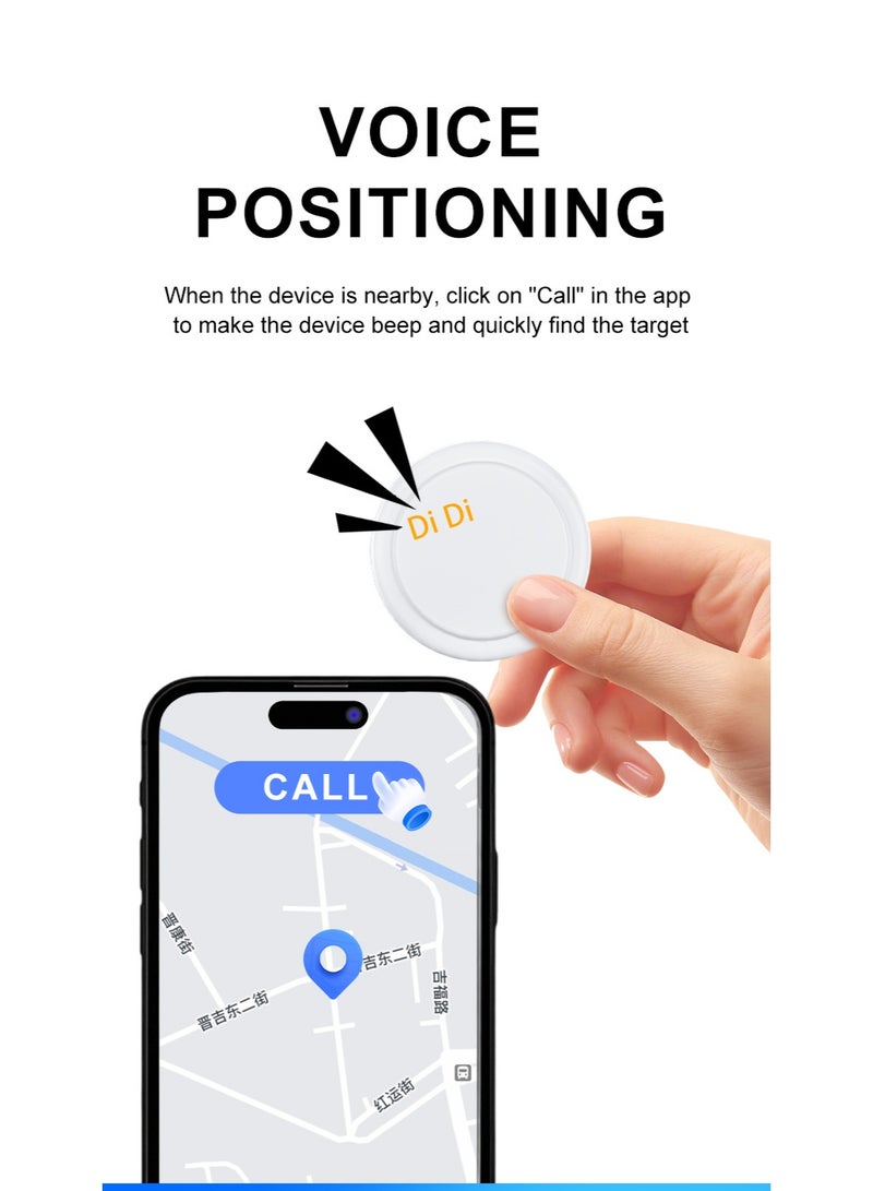 Airtag Android Apple IOS GPS tracker Global Smart Locator Cat Dog location Elderly Children Key tracking Finder kids Key Chain Anti-lost Device smart tag - Image 3