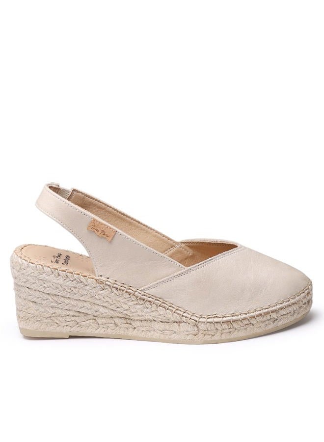 Toni Pons Termal Women's Leather Espadrilles with Wedge Heel for a Wider Fit, Sky, 40 EU - Image 3