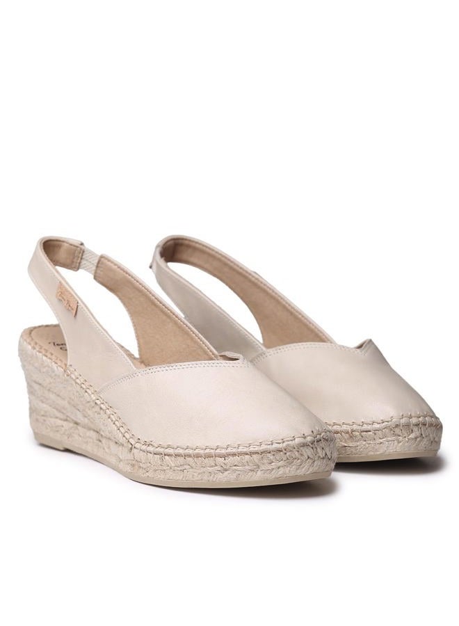 Toni Pons Termal Women's Leather Espadrilles with Wedge Heel for a Wider Fit, Sky, 40 EU - Image 1