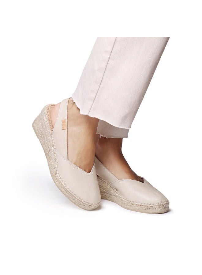 Toni Pons Termal Women's Leather Espadrilles with Wedge Heel for a Wider Fit, Sky, 40 EU - Image 2