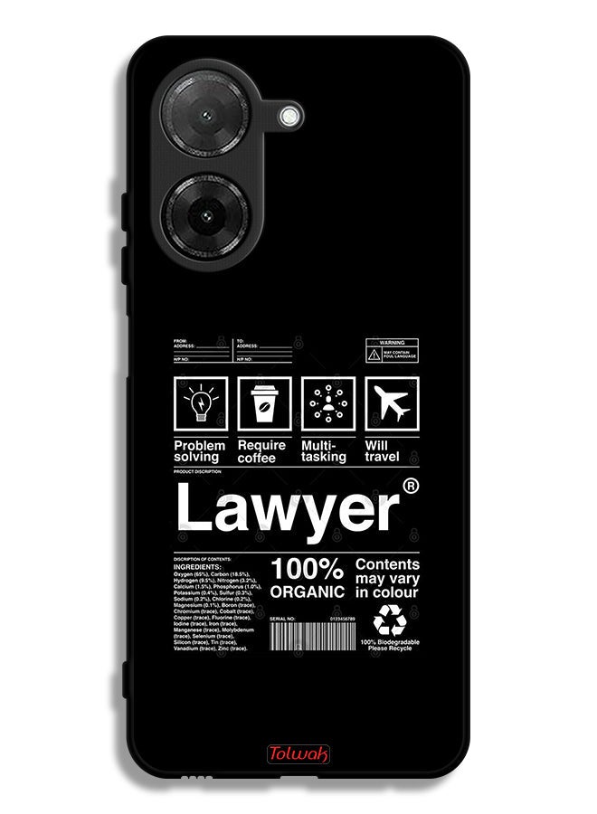 Tolwak Xiaomi Redmi A5 4G Protective Case Cover Lawyer Sticker - Image 1
