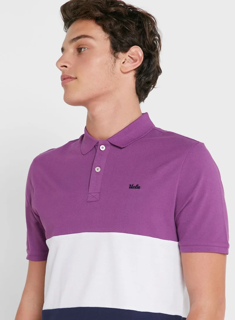 UCLA Colour Block Polo