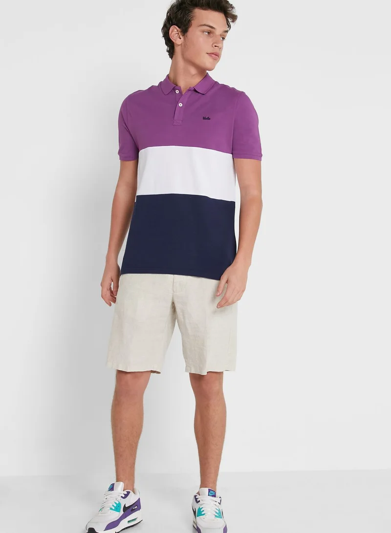 UCLA Colour Block Polo