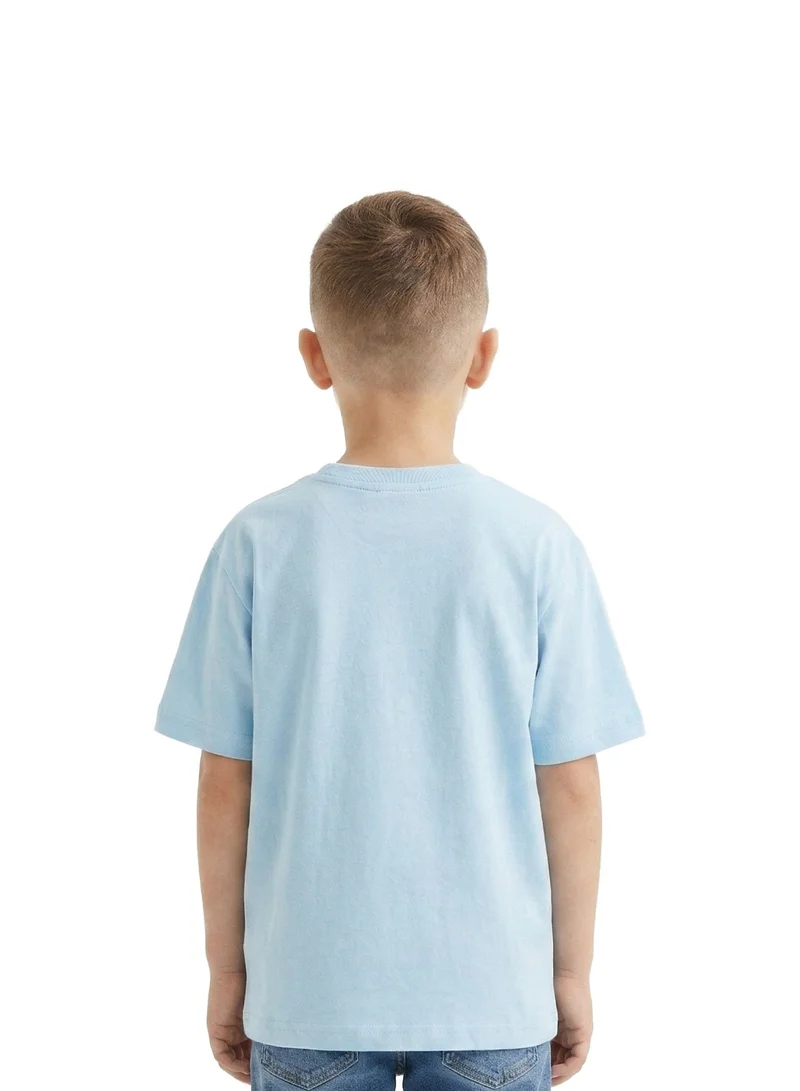 MARVEL  Toddler Boys Marvel Captain America Oversized Drop Shoulder T-Shirt for Kids | Best Price UAE