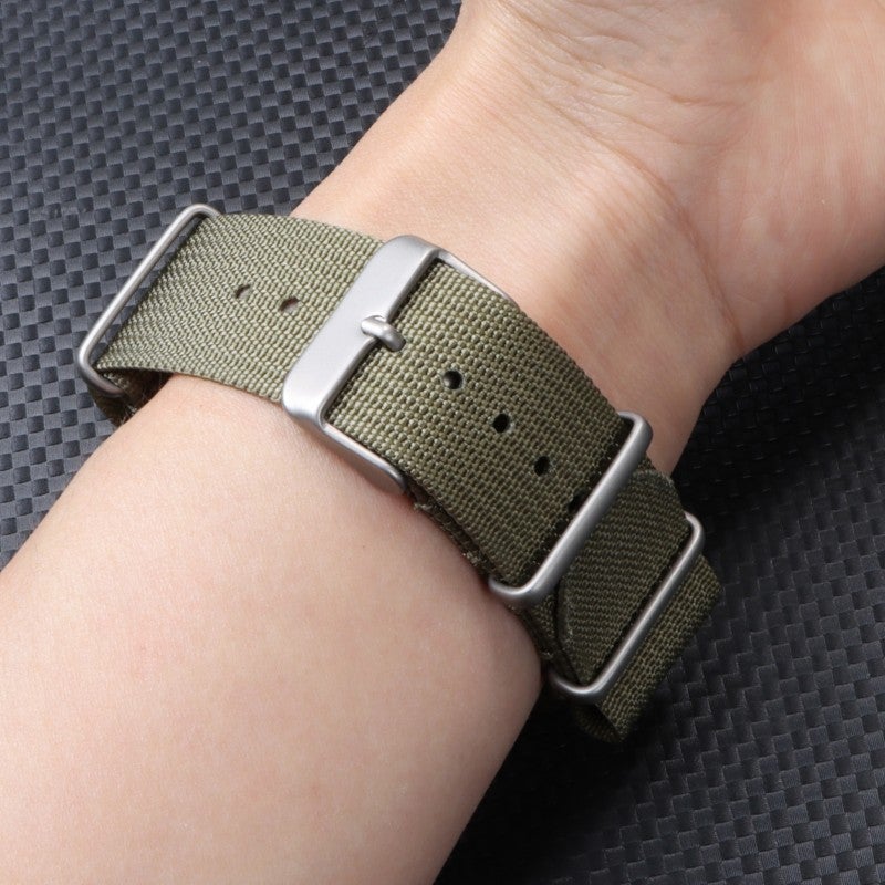 Nato Nylon Strap One Woven Strap For Samsung One Strap 18/20/22Mm - Image 3