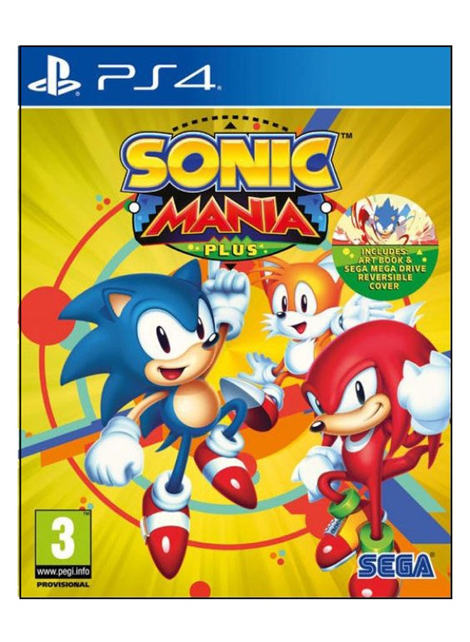 لعبة الفيديو لتمثيل الأدوار 'Sonic Mania Plus' (إصدار عالمي) - تقمص الأدوار - playstation_4_ps4