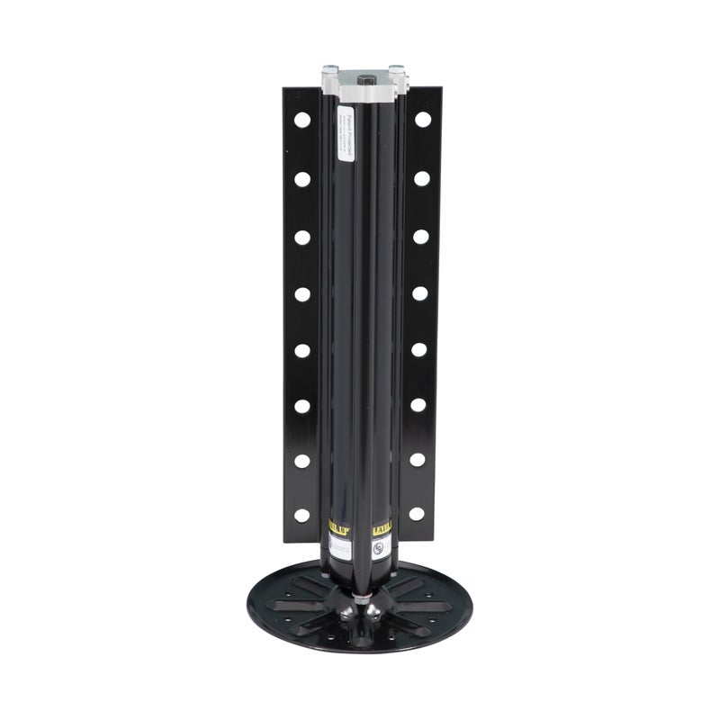 Lippert Level Up Gen I Replacement Hydraulic Landing Gear Jack for 5th Wheel RVs and Travel Trailers 8000lbs Capacity Aluminum 9 Diameter Footpad 21716 Retracted Height 195860