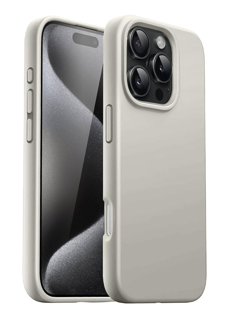 Mida iPhone 16 Pro Max Silicone Case Cover, full body protection case with a soft silky feel, shockproof cover with microfiber lining  - Image 1