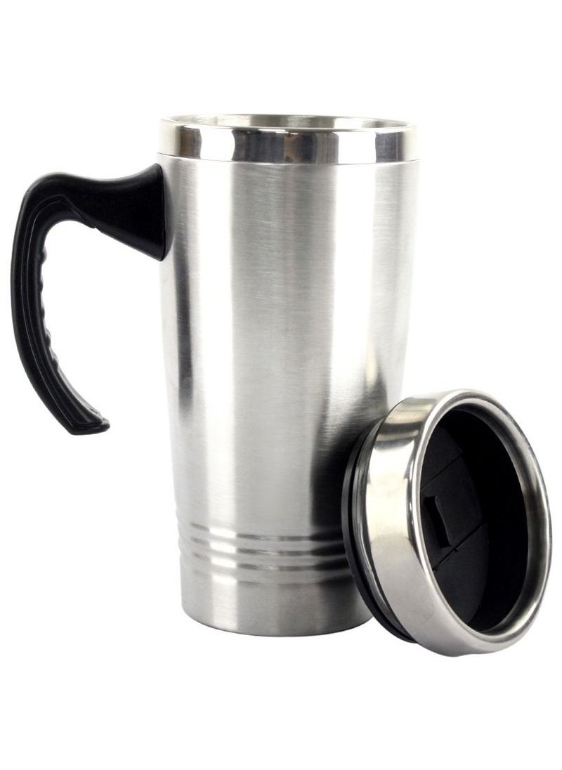 Home Smart Home Smart Reusable Travel Mug with Lid for Coffee and Tea Insulated Tumbler Cup for Travel Home Office and More  - Image 1