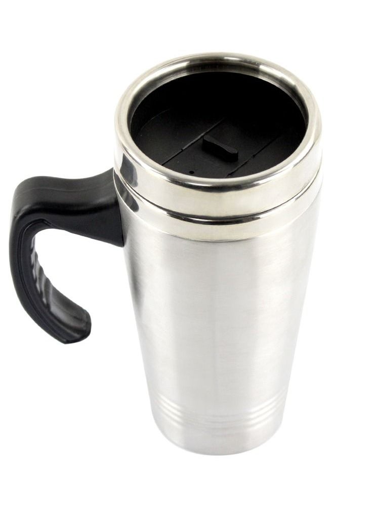 Home Smart Home Smart Reusable Travel Mug with Lid for Coffee and Tea Insulated Tumbler Cup for Travel Home Office and More  - Image 2