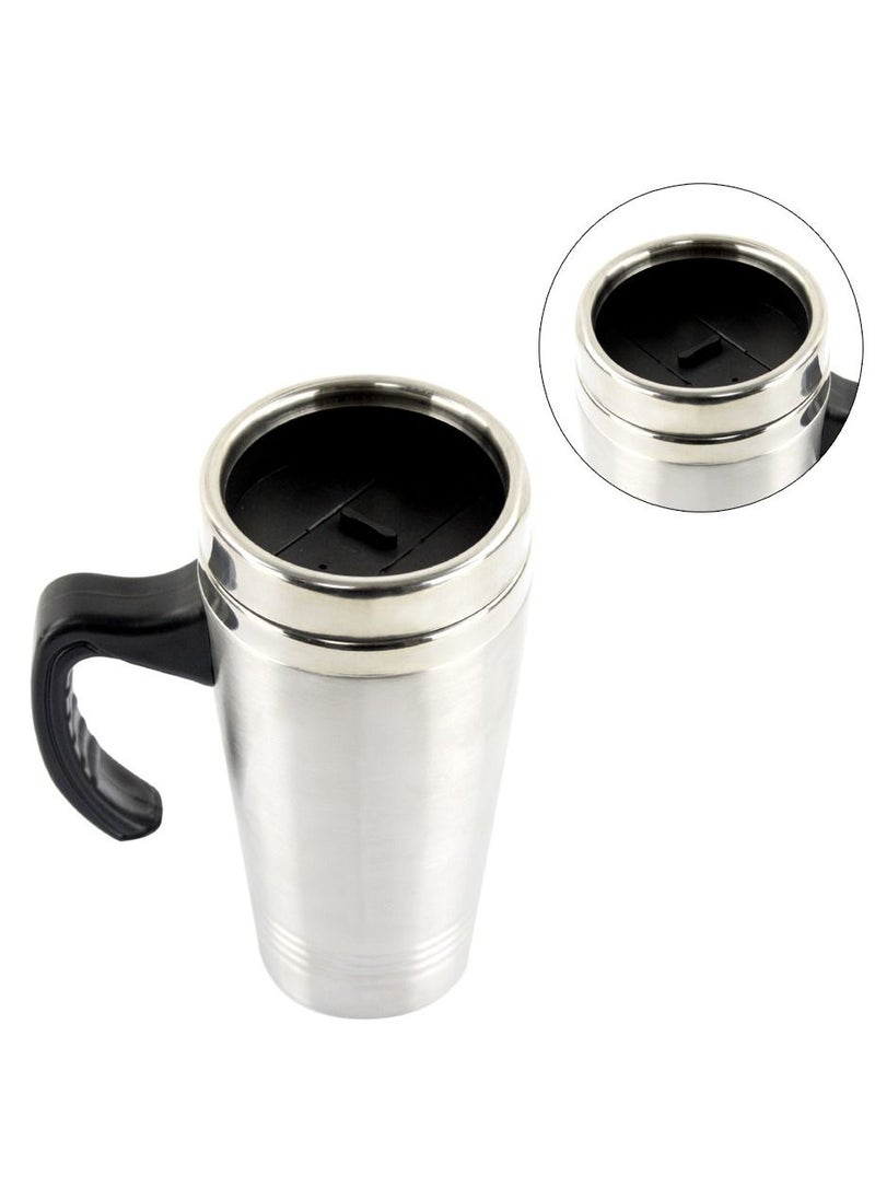 Home Smart Home Smart Reusable Travel Mug with Lid for Coffee and Tea Insulated Tumbler Cup for Travel Home Office and More  - Image 3
