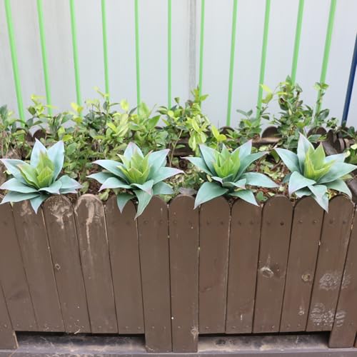 COTSEN 2 Pcs Large Agave Plants Artificial Succulents Fake Succulents Unpotted for Family Office Decor - Image 5