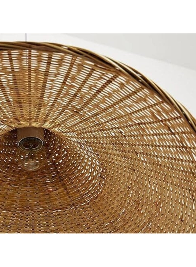 HIGH STAR Soraya Alaqi Rustic Bamboo Hat in Chinese Style - Image 5