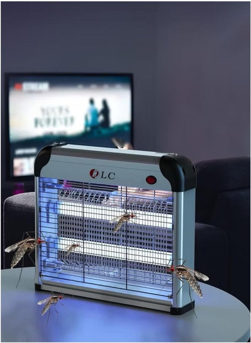 Denx insect killer, mosquito net, for flying insects, flies, wasps  and mosquitoes, with a capacity of 12 watts  for indoor and outdoor places  high quality - Image 2