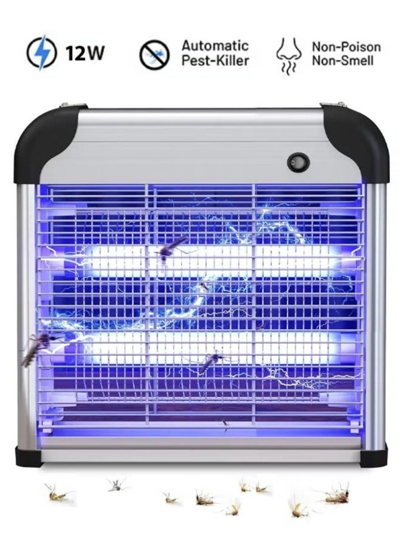 Denx insect killer, mosquito net, for flying insects, flies, wasps  and mosquitoes, with a capacity of 12 watts  for indoor and outdoor places  high quality - Image 3