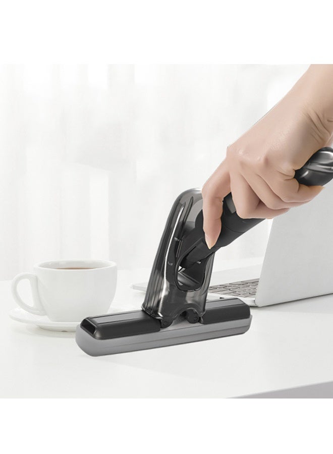 HOMESTAR Portable Mini Cleaning Mop, Mini Sponge Mop, Wet and Dry Use Cleaning System, Mini Mop for Bathroom, Kitchen, Desktop, Glass, Living Room, Car - Image 4