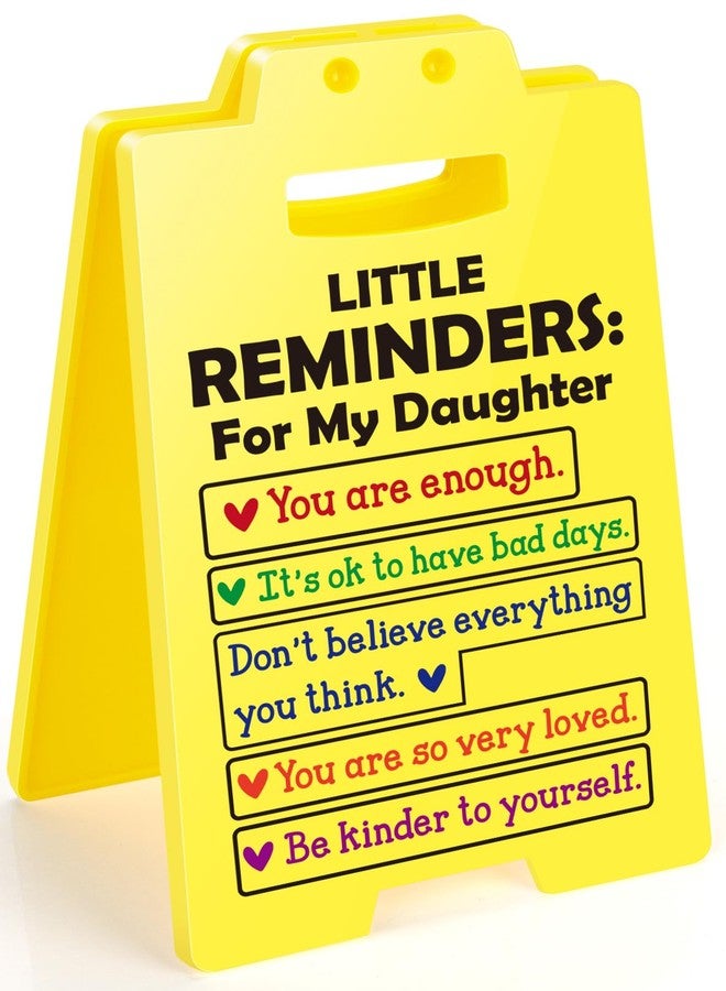 MBL Daughter Gifts for Valentines Day - Daughter Birthday Gift from Mom Dad, Motivational Inspirational Positive You Are Enough Mental Health Self Love Back to School for College Daughter Girl - Image 1