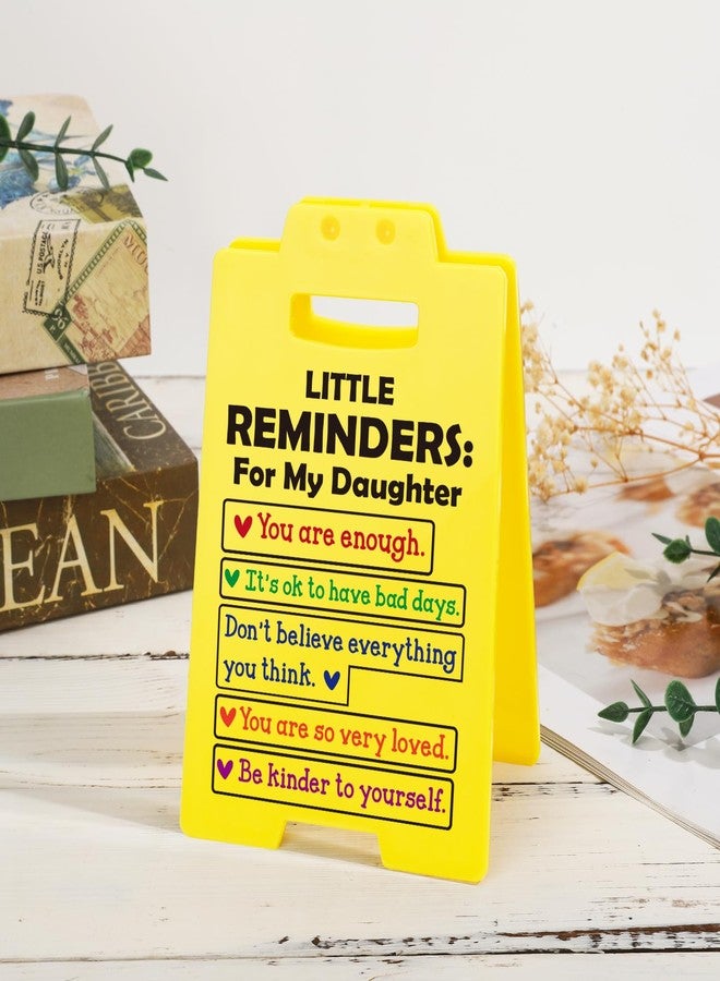 MBL Daughter Gifts for Valentines Day - Daughter Birthday Gift from Mom Dad, Motivational Inspirational Positive You Are Enough Mental Health Self Love Back to School for College Daughter Girl - Image 5