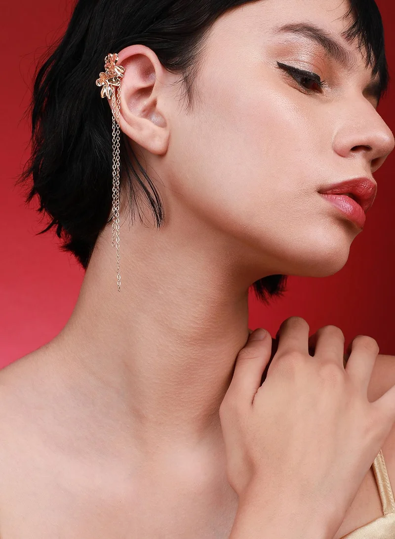 SOHI Sparkle Dazzling Artificial Drop Earring Jewellery