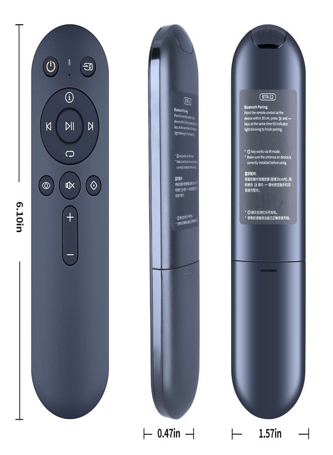 PZL New Replacement Remote Control for Eversolo BTR-12 DMP serises DMP-A6 DMP-A6 Master - Image 3