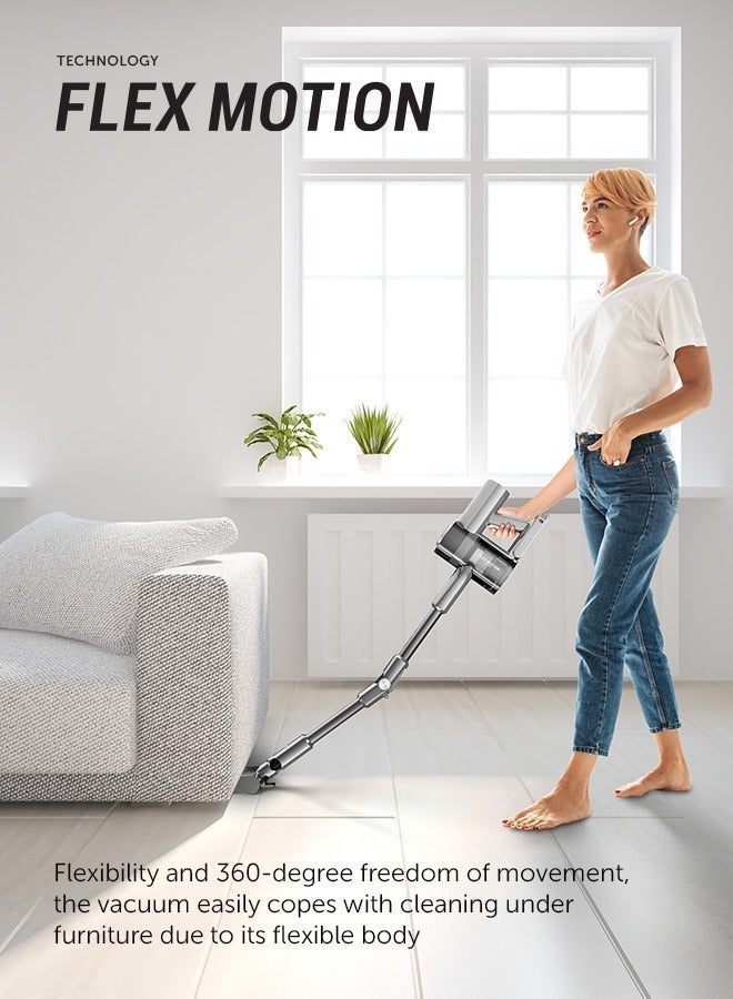 Polaris PVCS 1146 Master Clean – Cordless Vacuum Cleaner, 500W, 60min Runtime, 6-in-1, With Optional Damp-Cleaning Attachment - Image 2