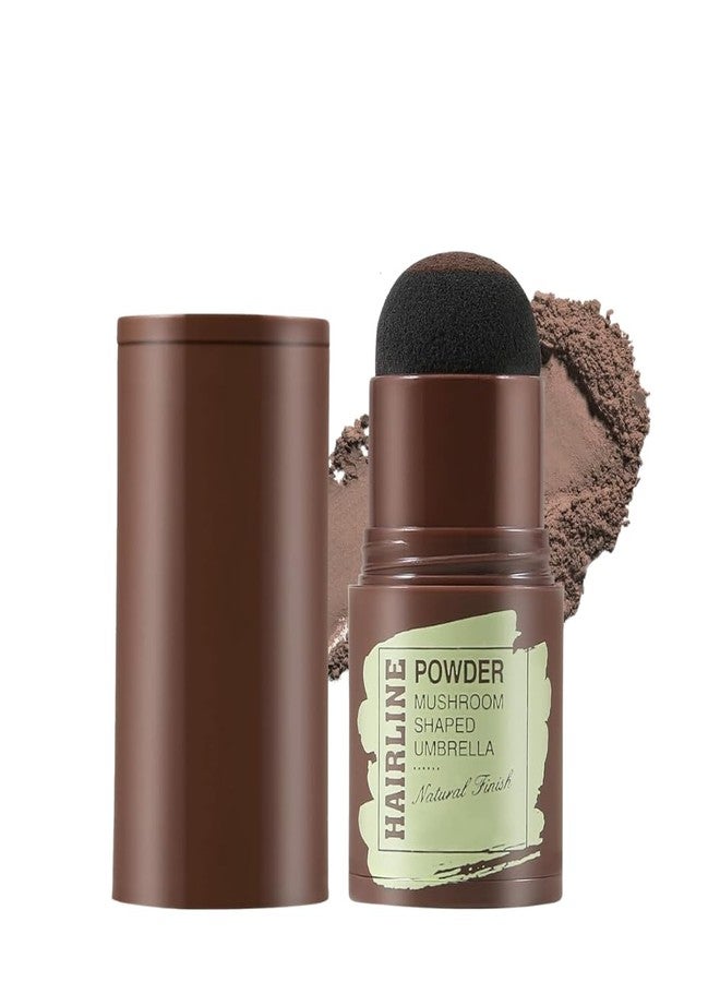 SIMIYA Instant Natural Hairline Colour Touch-Up Powder for Women & Men - Black | Hair Shading Sponge Pen, Hairline Shadow Powder Stick, Quick Hair Root Touch-Up Stick (BROWN, PACK OF 1) - Image 1