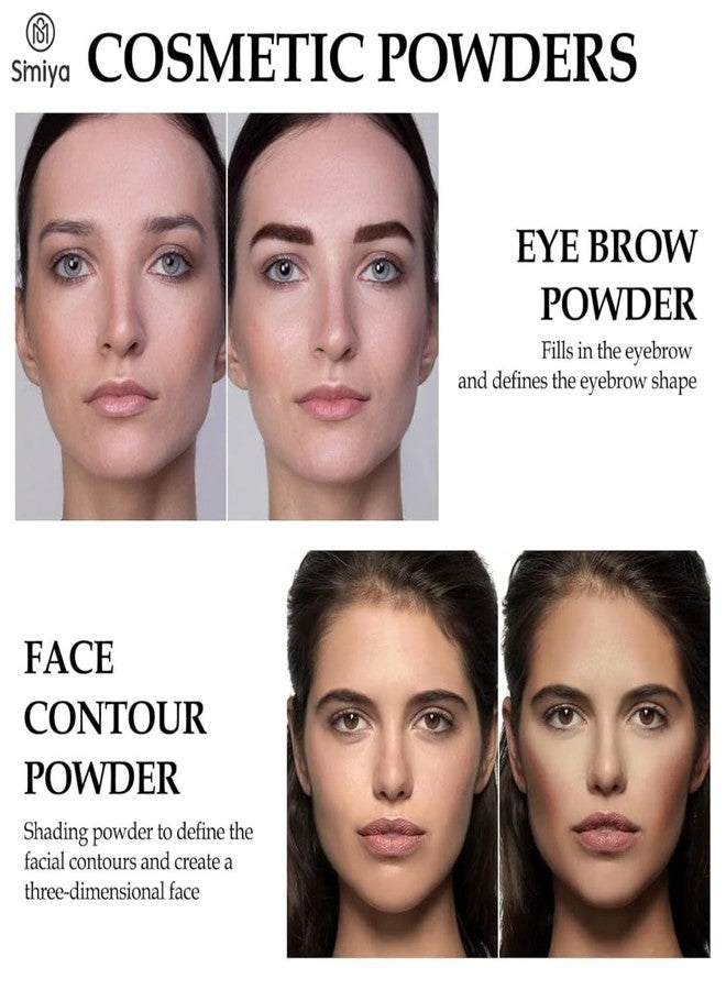 SIMIYA Instant Natural Hairline Colour Touch-Up Powder for Women & Men - Black | Hair Shading Sponge Pen, Hairline Shadow Powder Stick, Quick Hair Root Touch-Up Stick (BROWN, PACK OF 1) - Image 3