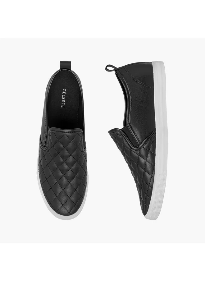 Celeste Women's Quilted Slip-On Sneakers