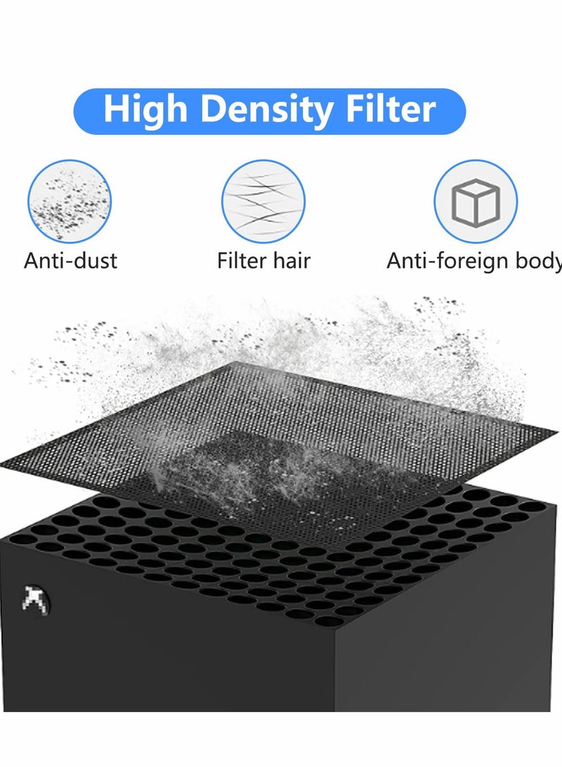 Premium Dust Filter Cover for Xbox Series X - Includes Rubber Plugs for Ultimate Protection (Dust Cover) - Image 2