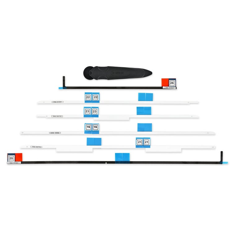 iFixit Adhesive Strips Compatible with iMac Intel 27" (2012-2019) - Repair Kit - Image 4