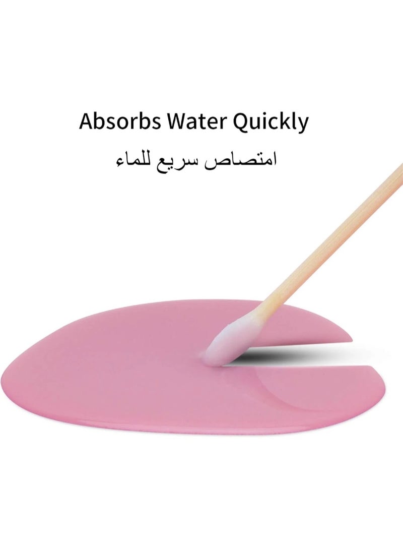 CHU DAI 520 pcs Swabs,Natural Double Round Strong Wooden Cotton Tip Sticks Buds for Ears，Cleaning and Makeup Removal,Cruelty-Free Ear Swabs with Storage Box - Gentle on Skin - Image 4