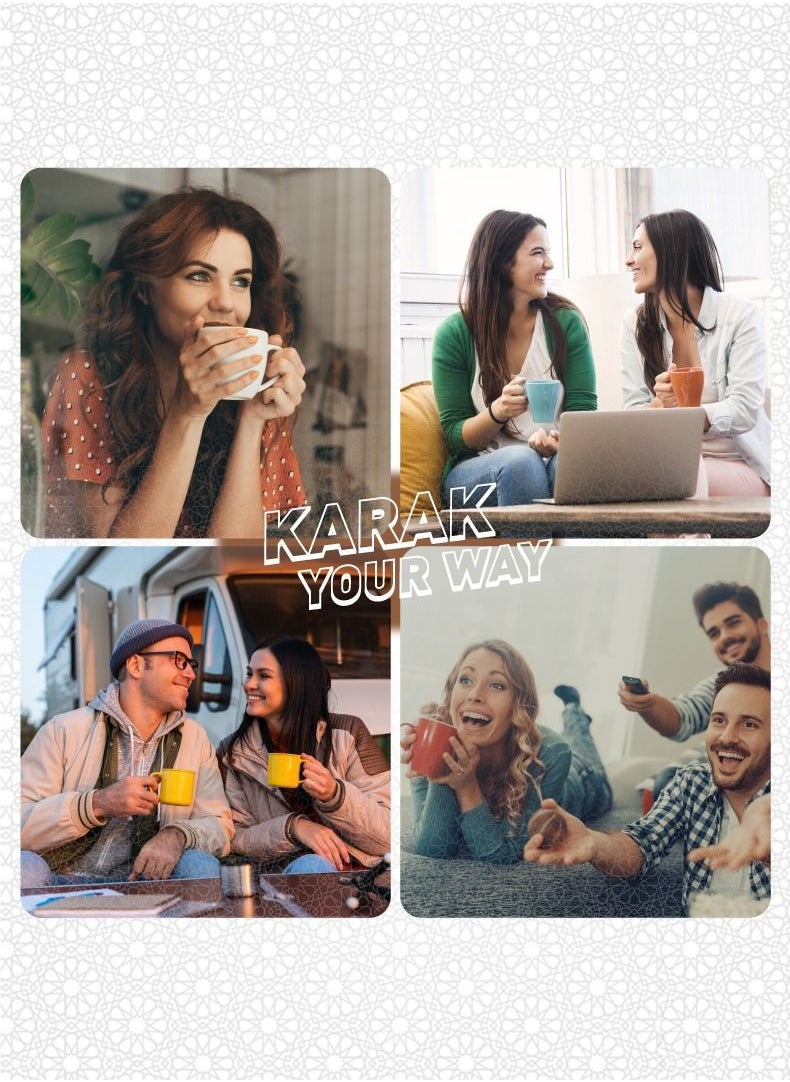Just Chill Drinks Co. - Karak Chai Cardamom Tea Premix Immunity Booster 26g x 10 sachet - Image 1