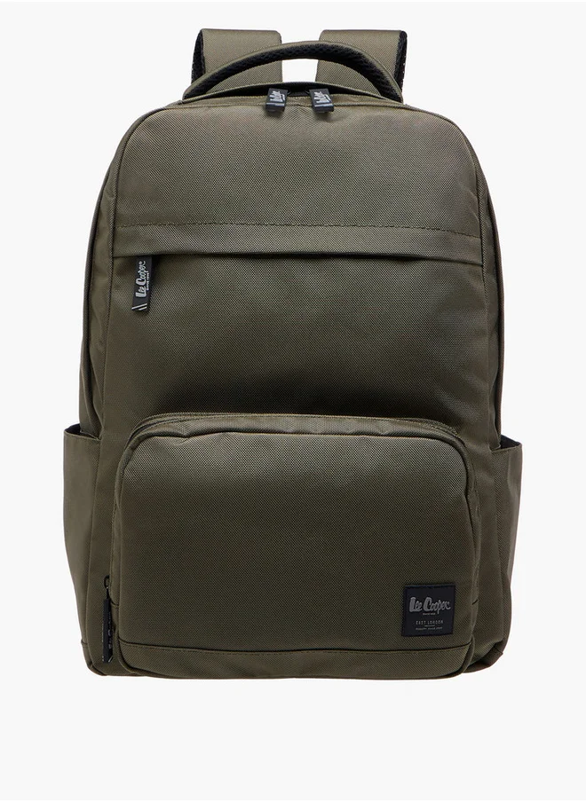 لي كوبر Boys Textured Backpack with Adjustable Straps and Zip Closure - 34x47x21 cm
