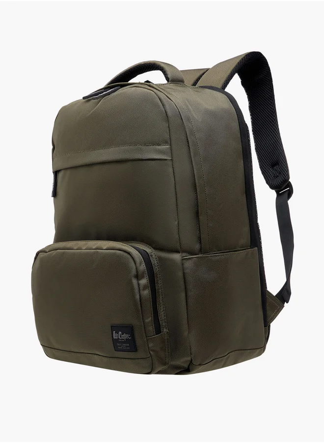 لي كوبر Boys Textured Backpack with Adjustable Straps and Zip Closure - 34x47x21 cm