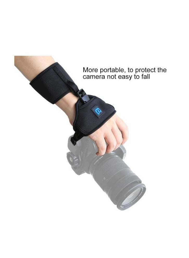 Camera Wrist Strap,Soft Hand Grip Wrist Strap With Belt, Padded Secure Grip for SLR/DSLR, Stylish and Comfortable Wrist Strap ,for Photographers, Rapid Fire Support,Diving camera wristband - Image 3