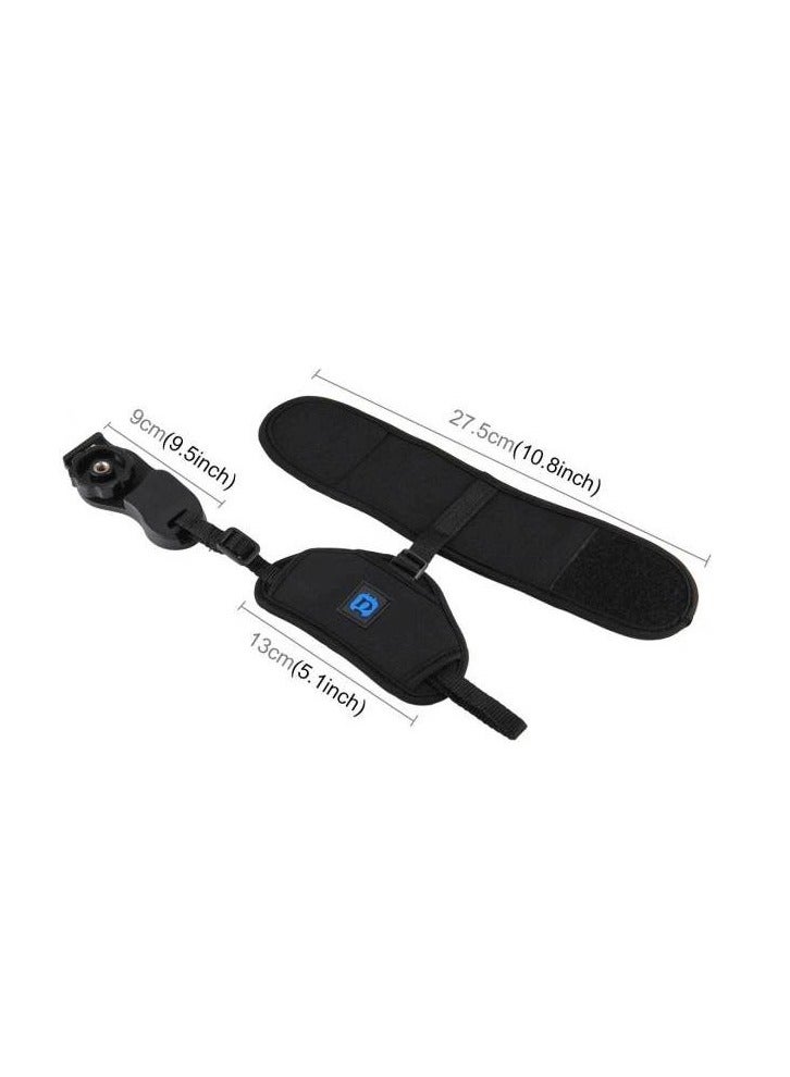 Camera Wrist Strap,Soft Hand Grip Wrist Strap With Belt, Padded Secure Grip for SLR/DSLR, Stylish and Comfortable Wrist Strap ,for Photographers, Rapid Fire Support,Diving camera wristband - Image 4
