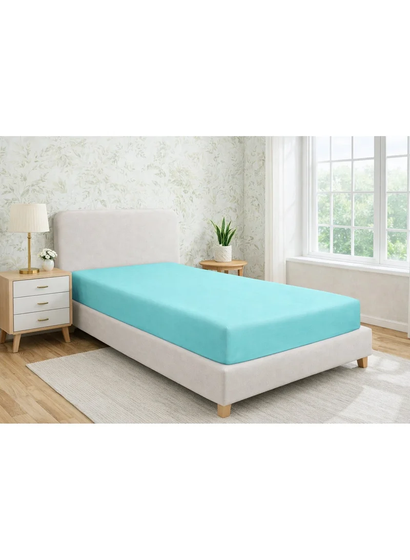 Bliss Casa Bliss Casa 100% Combed Cotton Percale Fitted Sheet – Breathable, Soft & Crisp Premium Bedding