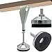 POROHOM POROHOM 2 Pack Adjustable Height Center Support Leg for Bed Frame, Bed Center Slat Heavy Support Leg, Extra Durable  - Image 2