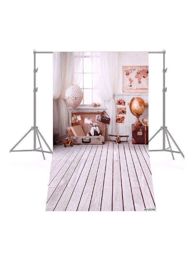 NIBEMINENT Studio Photography Background White/Beige/Gold  - Image 2