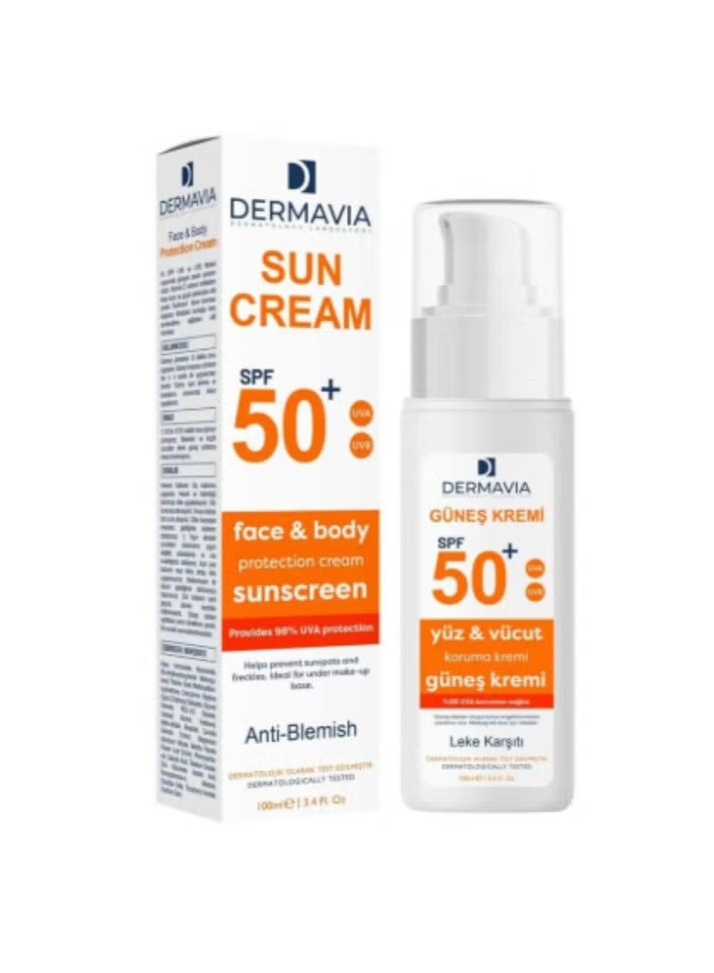 كريم واقي من الشمس مضاد للبقع 100 مل SPF50+ ف
