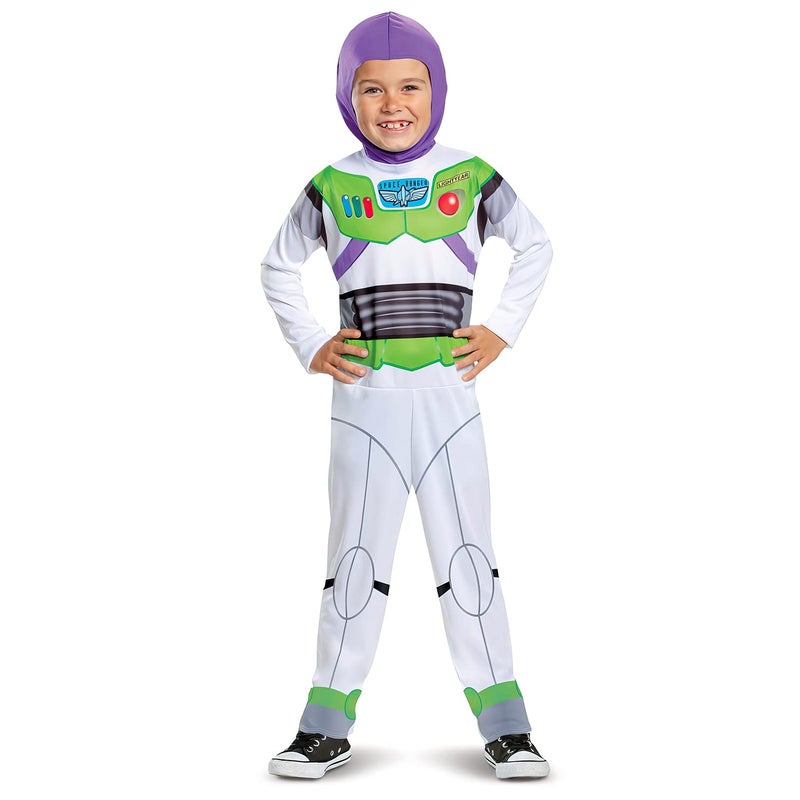 Disguise Disney Official Buzz Lightyear Costume - Kids S - Toy Story Costumes for Halloween, Fancy Dress or Dress Up at Home | Match up with Woody | Childrens Outfit For Boys & Girls Aged 3 - - Image 1