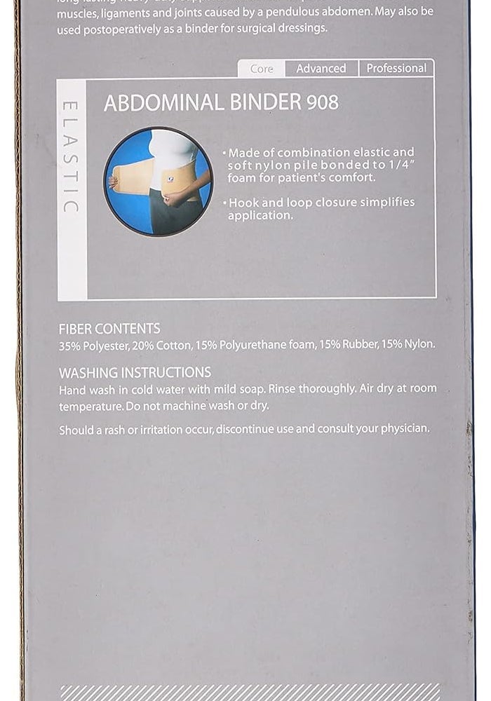 LP Support 908 Abdominal Binder, Tan - Image 4