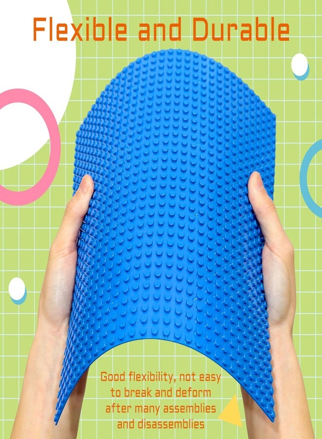 VDEALEN مجموعة Vdealen من 8 لوحات أساسية كلاسيكية 10" × 10" لوحات بناء كبيرة لبناء الطوب، متوافقة مع جميع العلامات التجارية الرئيسية وطاولة النشاط - هدية STEM مثالية للبنائين (متعددة الألوان) - Image 4