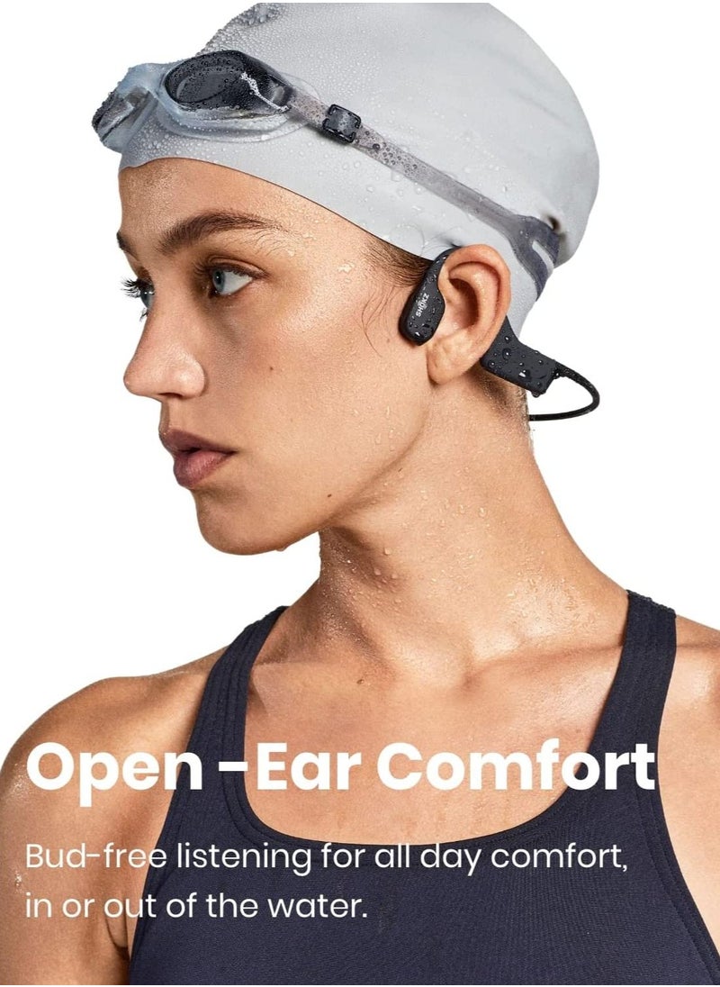 SHOKZ - SHOKZ Openswim Bone Conduction Open-Ear MP3 Swimming Headphones - Image 1
