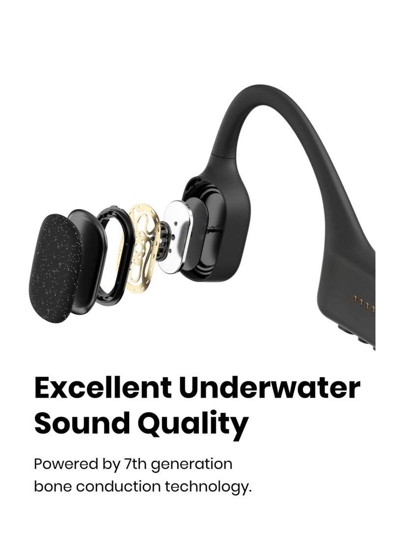 SHOKZ - SHOKZ Openswim Bone Conduction Open-Ear MP3 Swimming Headphones - Image 1