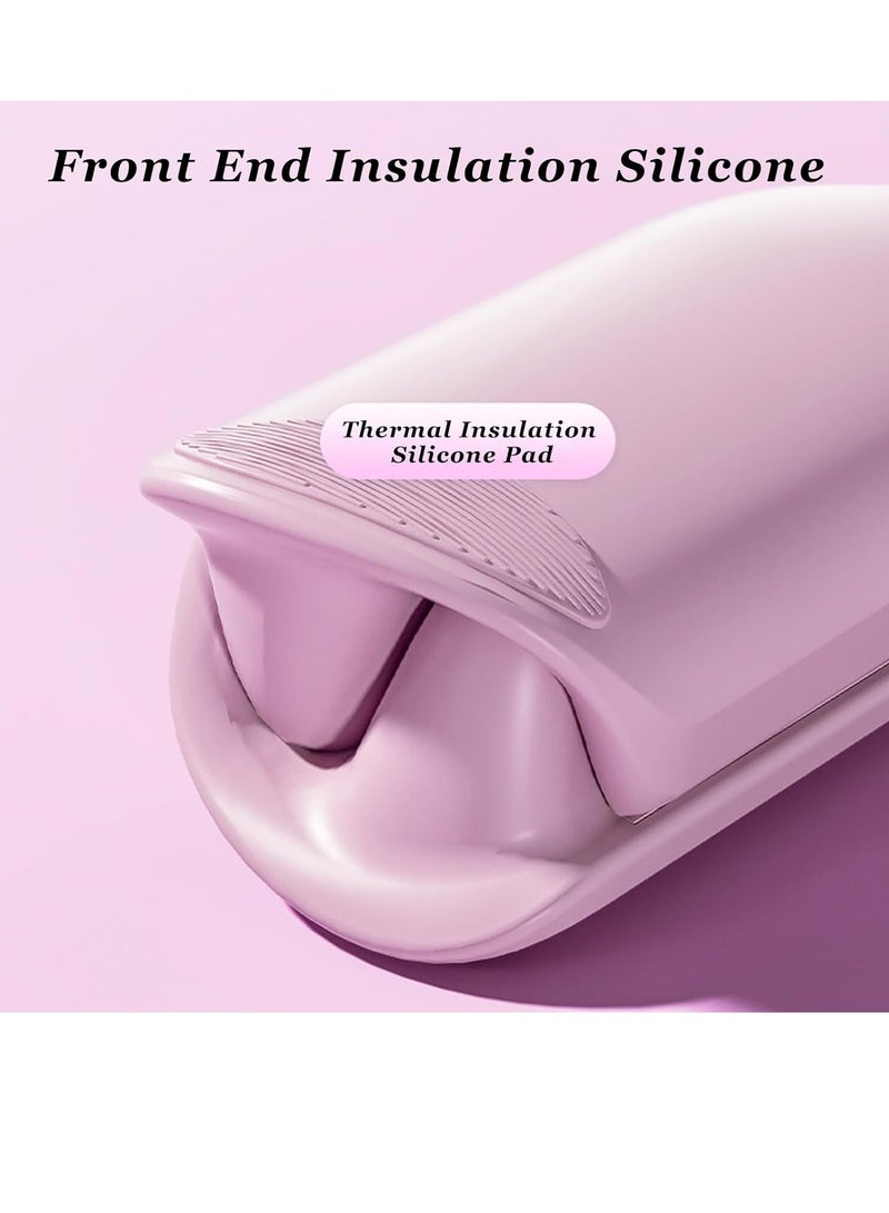 بيوينتي مكواة تجعيد الشعر المتوازية ، 1.25 بوصة 2 برميل عصا تجعيد أيون سالبة مزدوجة ، 11 درجة حرارة قابلة للتعديل ، عصا تجعيد التسخين السريع 30S ، أداة تجعيد الشعر لموجات عميقة عريضة (وردي) - Image 5