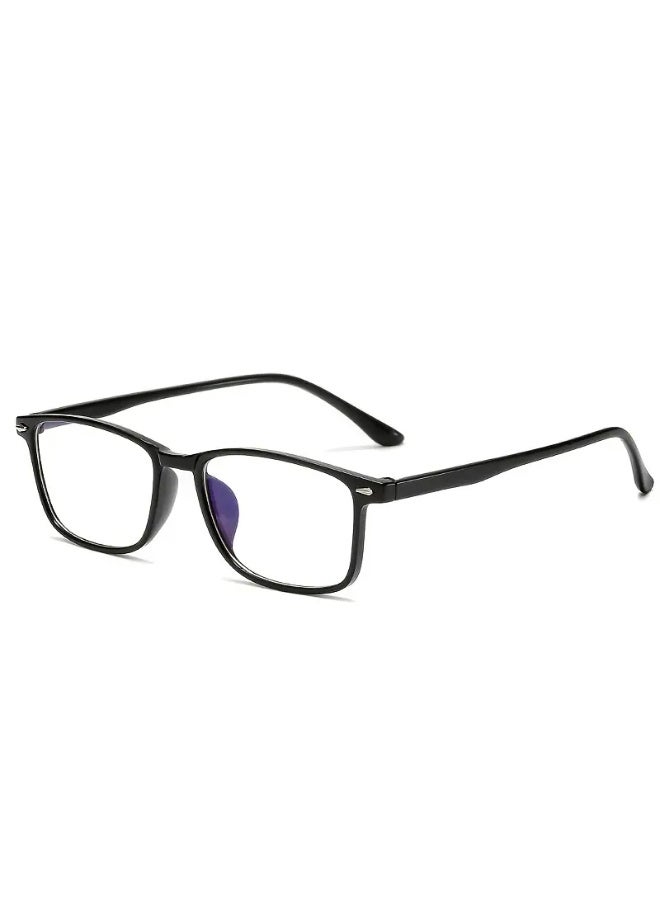 SCENT HOUSE 1pc blue Transparent Lenses glasses for Both Men And Women - Alleviate Eye Strain And Glare from Screens, Including Computers, Televisions, Phones, And Gaming Devices. Stylish Eyewear, Y2K Design, Budget-Friendly, Fashion Decorative Flat Glasses (Includes eyeglass case)
,blue lighe blocking glasses,eyeglasses - Image 4