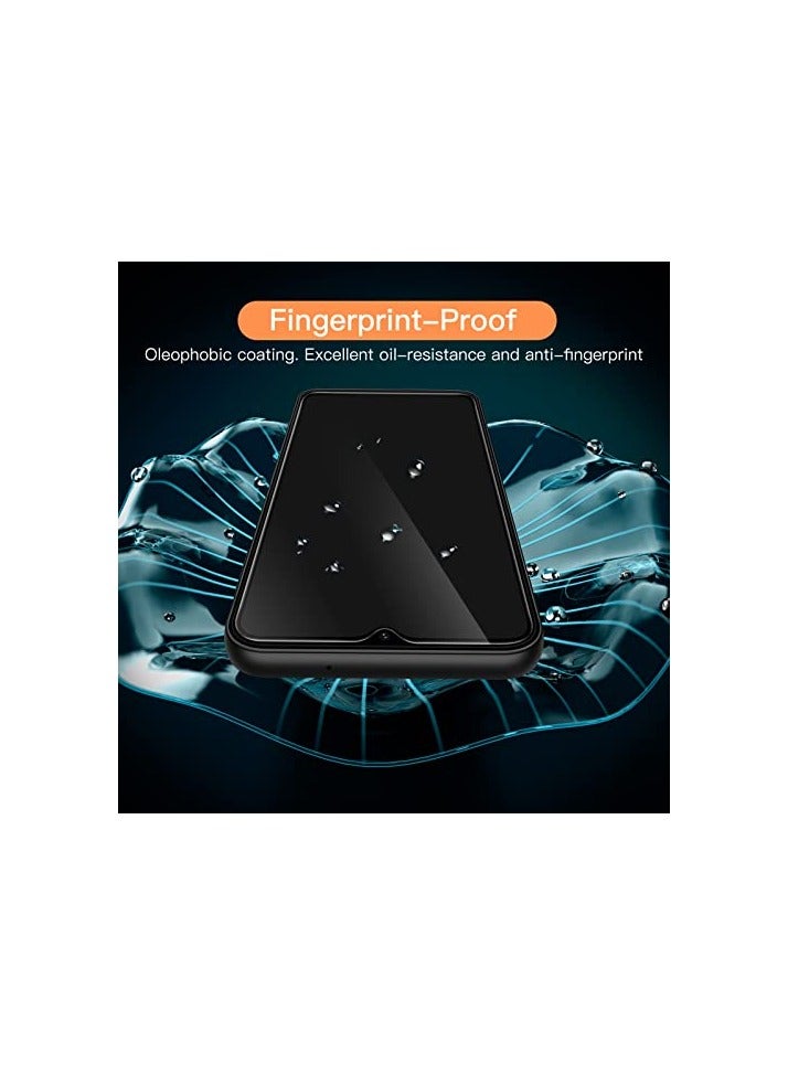 JETech Screen Protector for Samsung Galaxy A13 / A13 5G/ A12, 9H Tempered Glass Film, Anti-Scratch, HD Clear, 3-Pack - Image 4