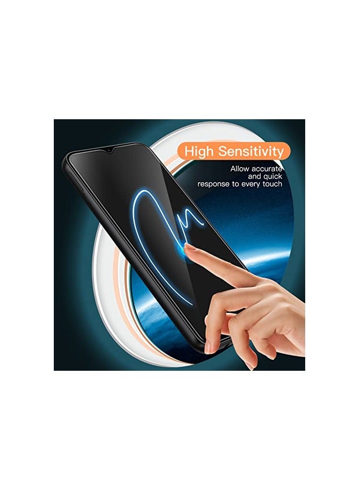 JETech Screen Protector for Samsung Galaxy A13 / A13 5G/ A12, 9H Tempered Glass Film, Anti-Scratch, HD Clear, 3-Pack - Image 5